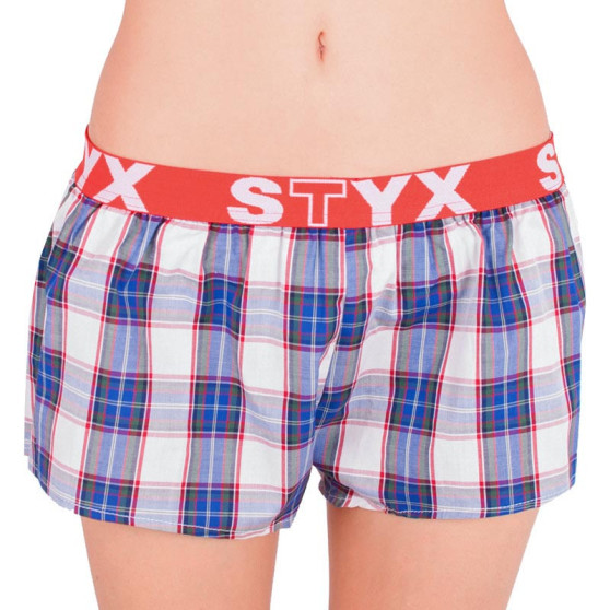 Damesboxershorts Styx sportelastisch veelkleurig (T516)