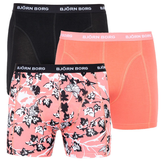 3PACK herenboxershort Bjorn Borg veelkleurig (2011-1004-30621)