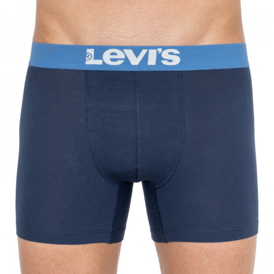 2PACK herenboxershort Levis blauw (905011001 003)