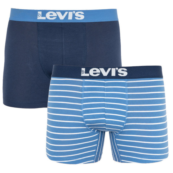 2PACK herenboxershort Levis blauw (905011001 003)