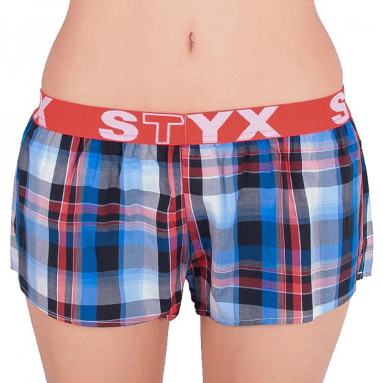 5PACK Damesboxershorts Styx sport elastisch meerkleurig (T61122263136)