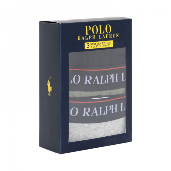 3PACK herenboxershort Ralph Lauren veelkleurig (714662050050)