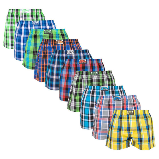 10PACK Herenboxershort Styx classic elastisch meerkleurig (A7381234567910)