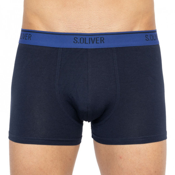 3PACK herenboxershort S.Oliver blauw (26.899.97.5623.12L3)