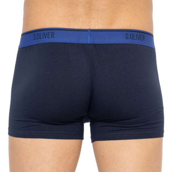 3PACK herenboxershort S.Oliver blauw (26.899.97.5623.12L3)