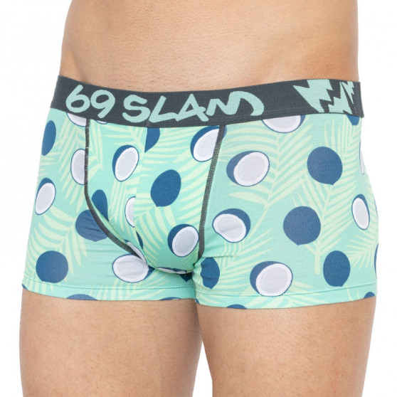 Herenboxershort 69SLAM hip bamboe coco blauw