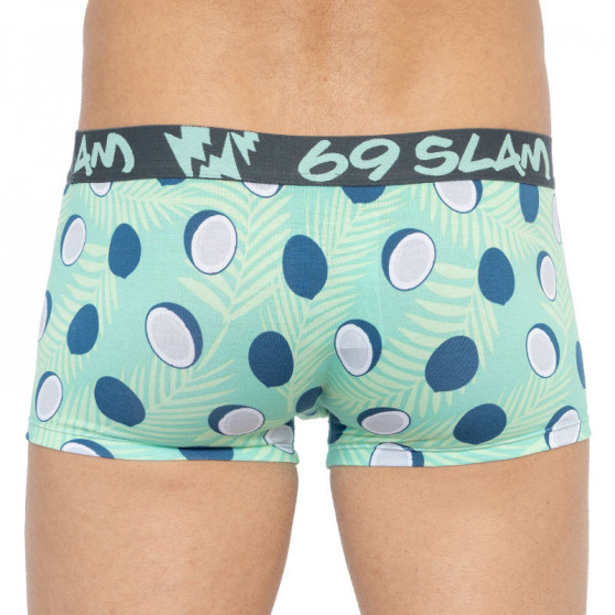 Herenboxershort 69SLAM hip bamboe coco blauw