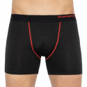 Herenboxershort 69SLAM fit bamboe effen zwart