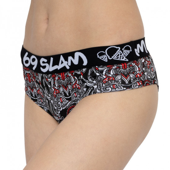 Dames slip 69SLAM boxer bamboe totem masker