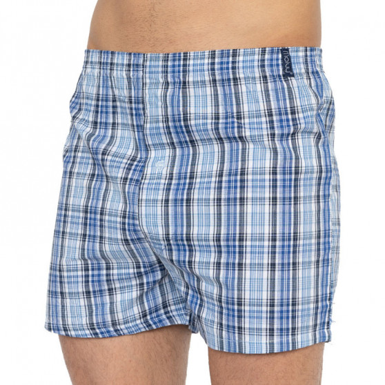 Herenboxershorts Molvy blauw (KP-017-BBT)