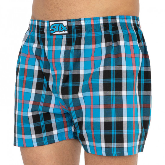 Zonder verpakking - Herenboxershort Styx classic elastisch meerkleurig (A814)