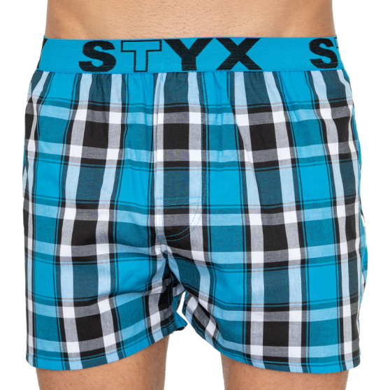 Zonder verpakking - Herenboxershort Styx sportelastisch meerkleurig (B809)