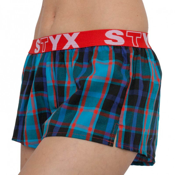 Damesboxershorts Styx sportelastisch veelkleurig (T819)