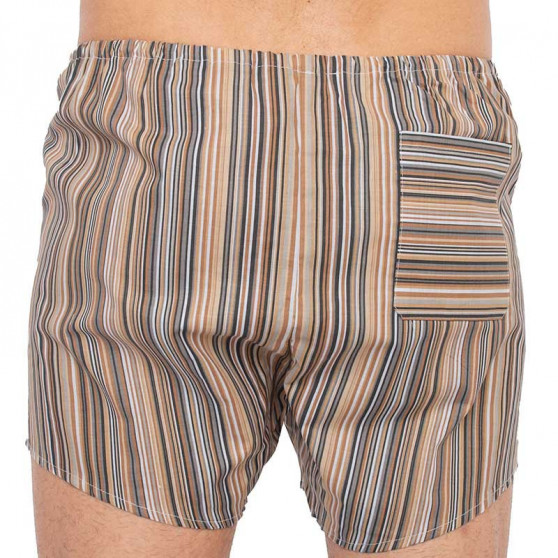 Klassieke Herenboxershort Foltýn kleurrijke strepen oversized