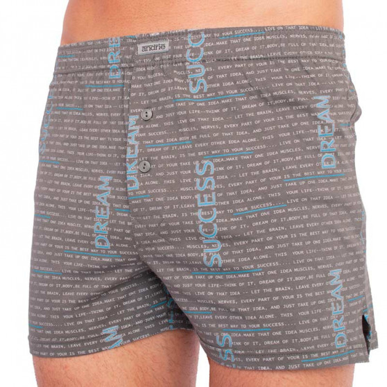 Herenboxershort Andrie groen-grijs (PS 5457 D)