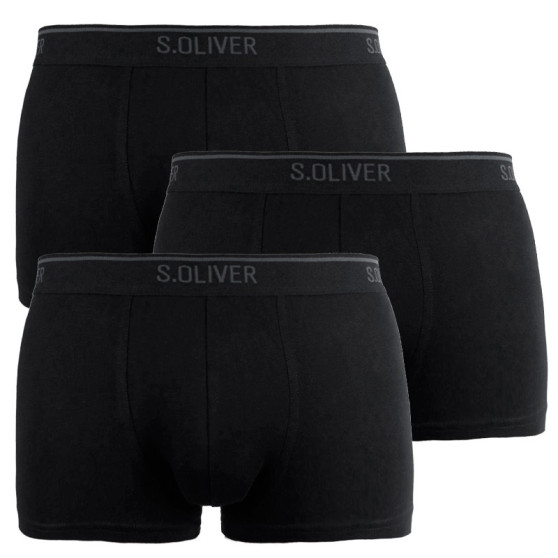 3PACK herenboxershort S.Oliver zwart (172.11.899.18.236.12B2)