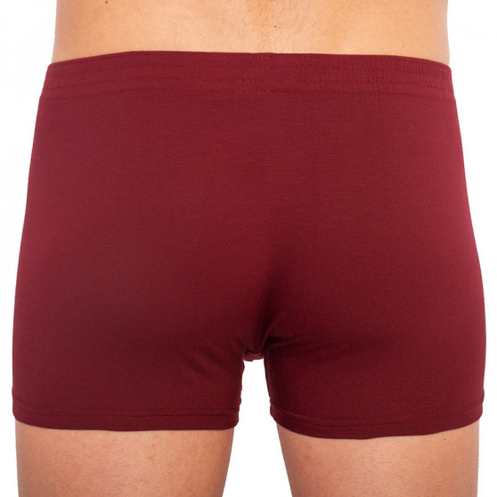 Herenboxershort Styx classic rubber bordeauxrood (Q1060)