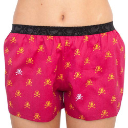 Damesboxershorts Represent small bones bordeauxrood (R0W-BOX-0704)