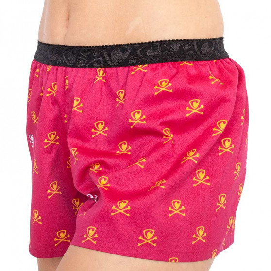 Damesboxershorts Represent small bones bordeauxrood (R0W-BOX-0704)