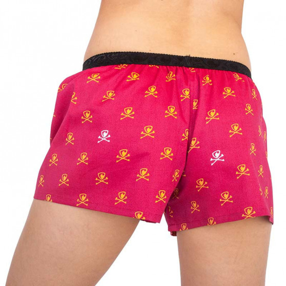 Damesboxershorts Represent small bones bordeauxrood (R0W-BOX-0704)