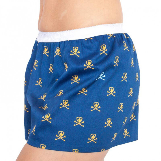 Damesboxershorts Represent small bones blauw (R0W-BOX-0705)