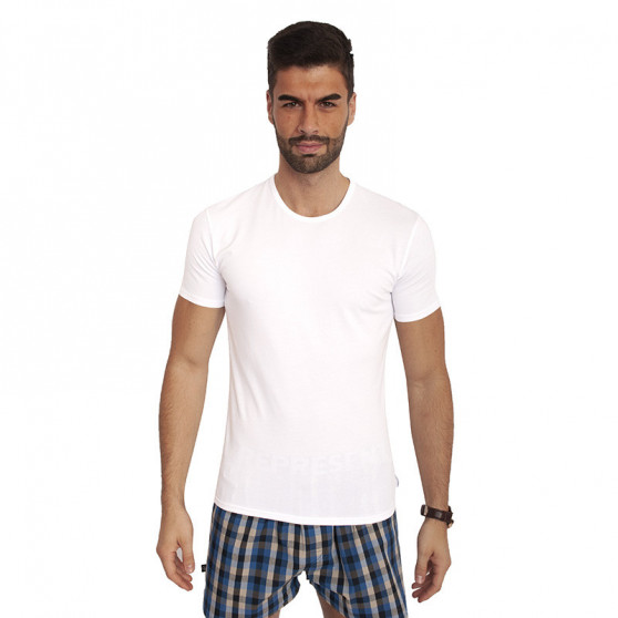 2PACK heren t-shirt Calvin Klein wit (NB1088A-100)