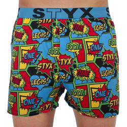 Herenboxershort Styx kunst sport rubber boom (B955)