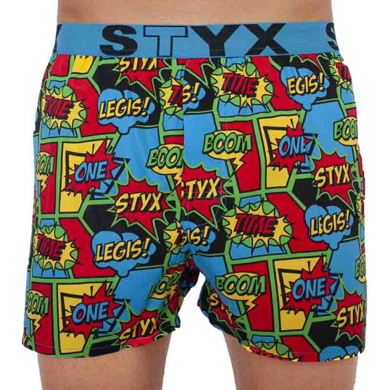 Herenboxershort Styx kunst sport rubber boom (B955)