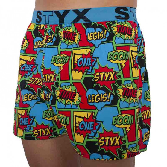 Herenboxershort Styx kunst sport rubber boom (B955)