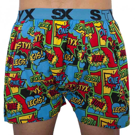 Herenboxershort Styx kunst sport rubber boom (B955)