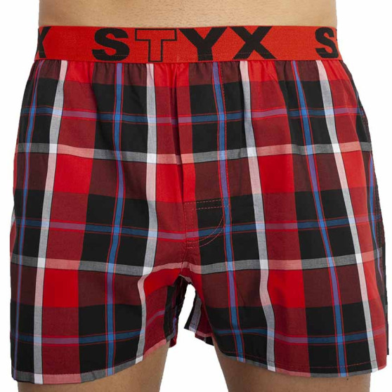 Herenboxershort Styx sport elastisch meerkleurig (B823)