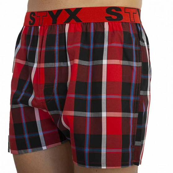 Herenboxershort Styx sport elastisch meerkleurig (B823)