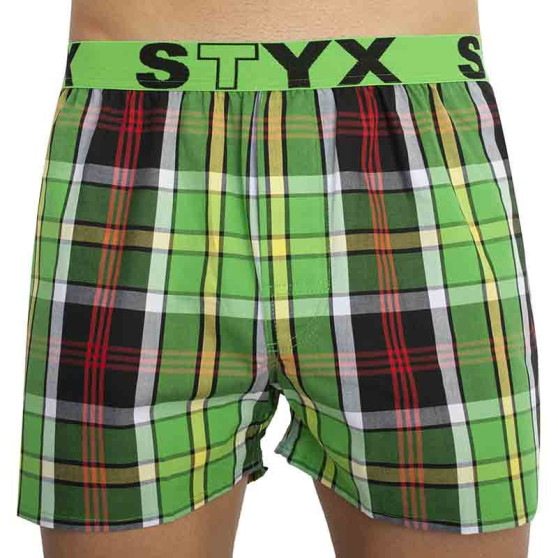 Herenboxershort Styx sport elastisch meerkleurig (B822)