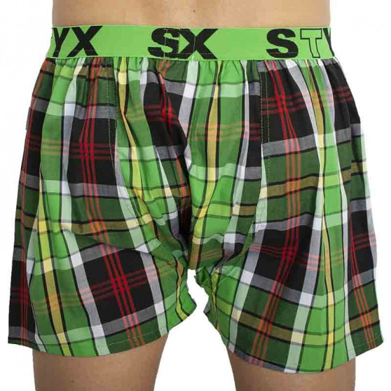 Herenboxershort Styx sport elastisch meerkleurig (B822)