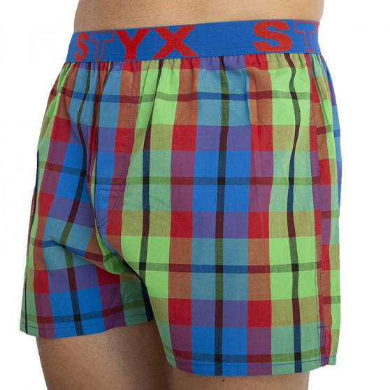 Herenboxershort Styx sport elastisch meerkleurig (B827)