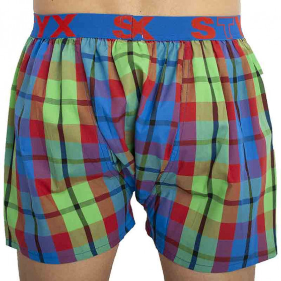 Herenboxershort Styx sport elastisch meerkleurig (B827)