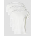 3PACK heren t-shirt Calvin Klein wit (NB4011E-100)