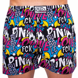 Herenboxershort Styx art classic rubber Pink Bubble (A1058)