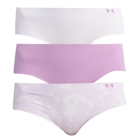 3PACK Dames slip Under Armour roze (1325659 570)