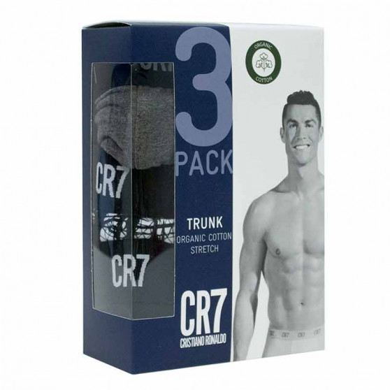 3PACK herenboxershort CR7 veelkleurig (8110-49-2712)