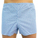 Klassieke Herenboxershort Foltýn met blauwe ringen oversized