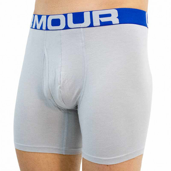 3PACK herenboxershort Under Armour grijs (1363617 011)