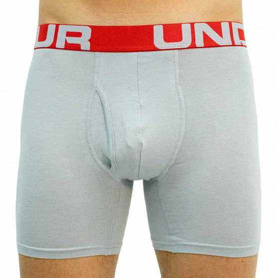 3PACK herenboxershort Under Armour grijs (1363617 011)