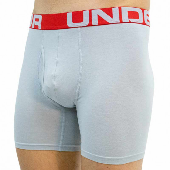 3PACK herenboxershort Under Armour grijs (1363617 011)