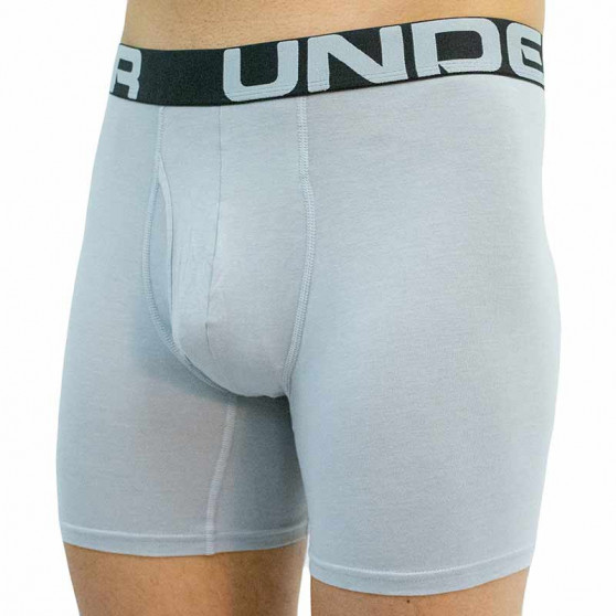 3PACK herenboxershort Under Armour grijs (1363617 011)