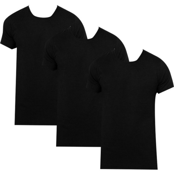 3PACK heren t-shirt Calvin Klein zwart (NB4011E-001)