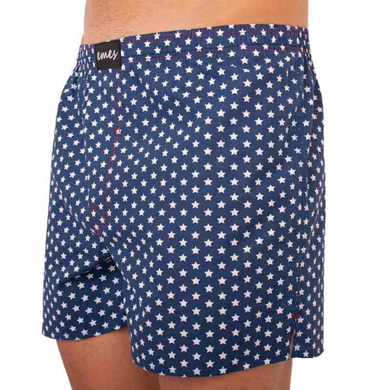 Herenboxershort Emes sterren op blauw (005)