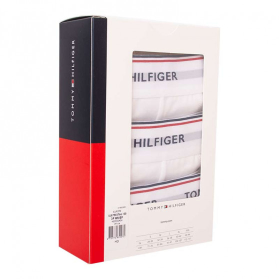 3PACK herenslip Tommy Hilfiger wit (1U87903766 100)