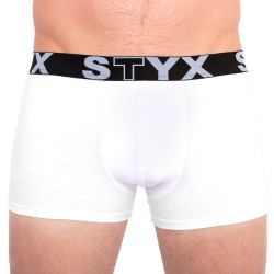 Herenboxershort Styx sport elastisch oversized wit (R1061)