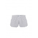 Kindershort ELKA wit met stippen (B0038)